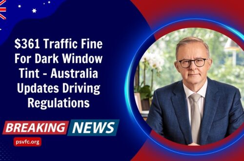 $361 Traffic Fine For Dark Window Tint – Australia Updates Driving Regulations