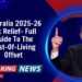 Australia 2025–26 Tax Relief- Full Guide To The Cost-Of-Living Offset