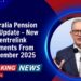Australia Pension Rate Update – New Centrelink Payments From September 2025