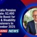 Australia Pension Update: $2,400 Double Boost for Aged & Disability Pensioners In September 2025