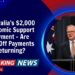 Australia’s $2,000 Economic Support Payment – Are One-Off Payments Returning?