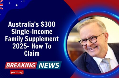Australia’s $300 Single-Income Family Supplement 2025- How To Claim