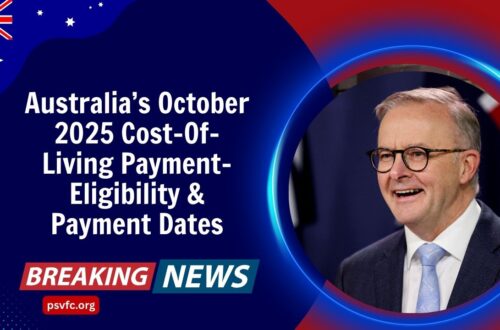 Australia’s October 2025 Cost-Of-Living Payment- Eligibility & Payment Dates