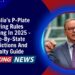 Australia’s P-Plate Driving Rules Changing In 2025 – State-By-State Restrictions And Penalty Guide