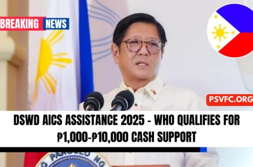 DSWD AICS Assistance 2025 – Who Qualifies For ₱1,000–₱10,000 Cash Support