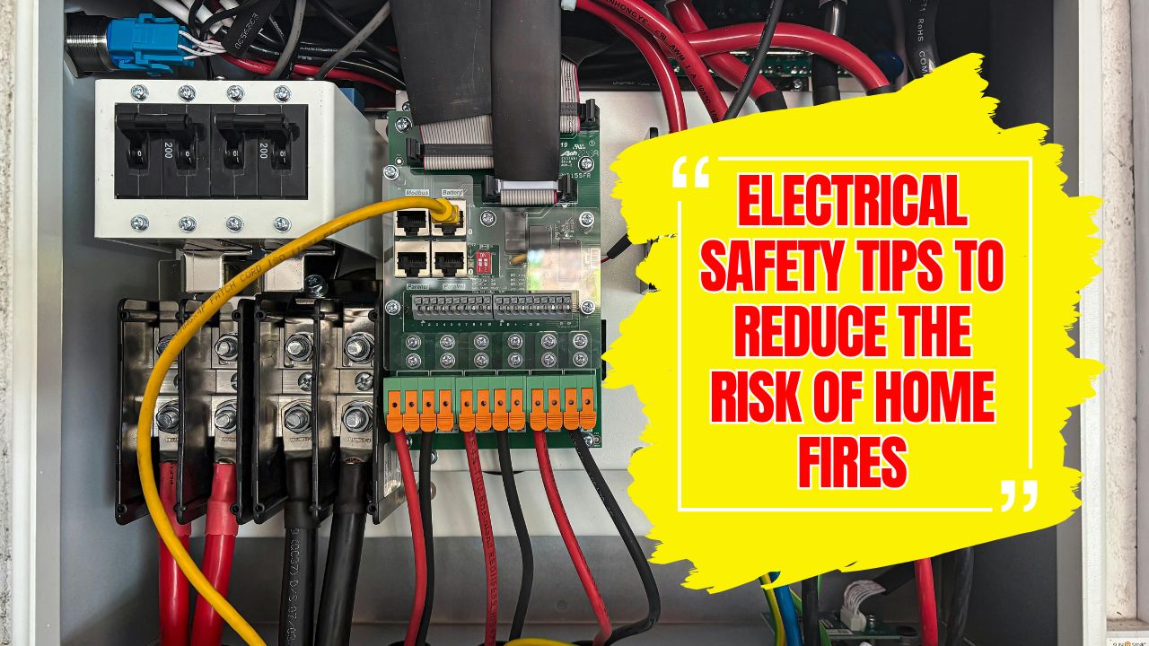 Electrical Safety Tips To Reduce The Risk Of Home Fires