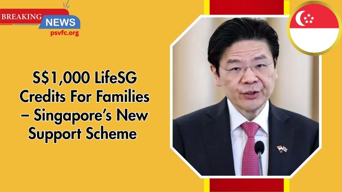 S$1,000 LifeSG Credits For Families – Singapore’s New Support Scheme