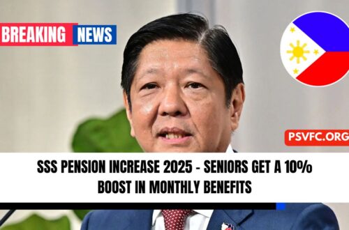 SSS Pension Increase 2025 - Seniors Get A 10% Boost In Monthly Benefits