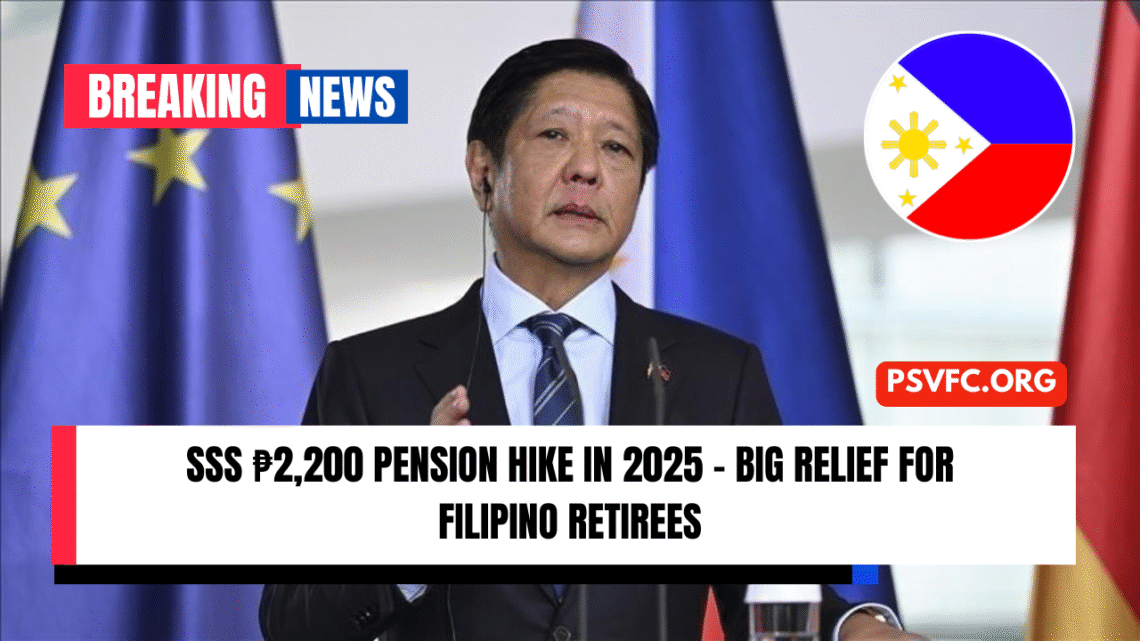 SSS ₱2,200 Pension Hike In 2025 – Big Relief For Filipino Retirees