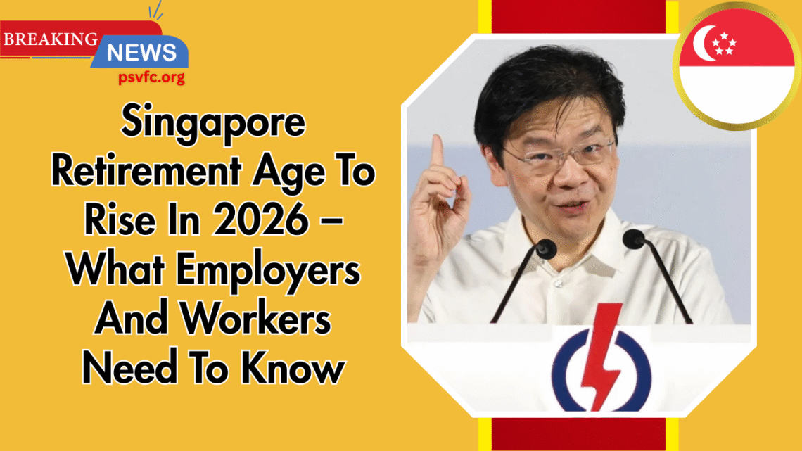 Singapore Retirement Age To Rise In 2026 – What Employers And Workers Need To Know
