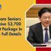 Singapore Seniors To Receive $3,700 Support Package In 2025 – Full Details