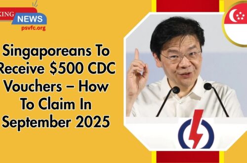 Singaporeans To Receive $500 CDC Vouchers – How To Claim In September 2025