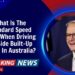 What Is The Standard Speed Limit When Driving Outside Built-Up Areas In Australia?