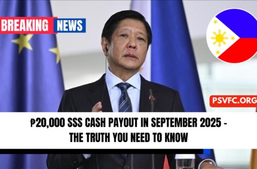 ₱20,000 SSS Cash Payout In September 2025 – The Truth You Need To Know
