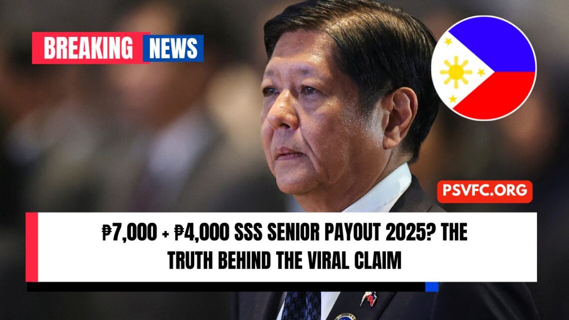 ₱7,000 + ₱4,000 SSS Senior Payout 2025? The Truth Behind The Viral Claim